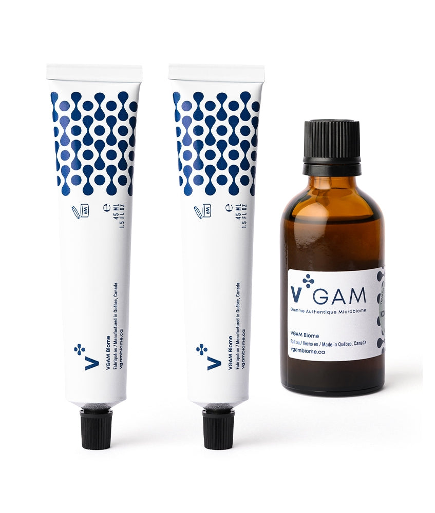 Cream + Serum + Cleanser | Go2 Biotik Routine