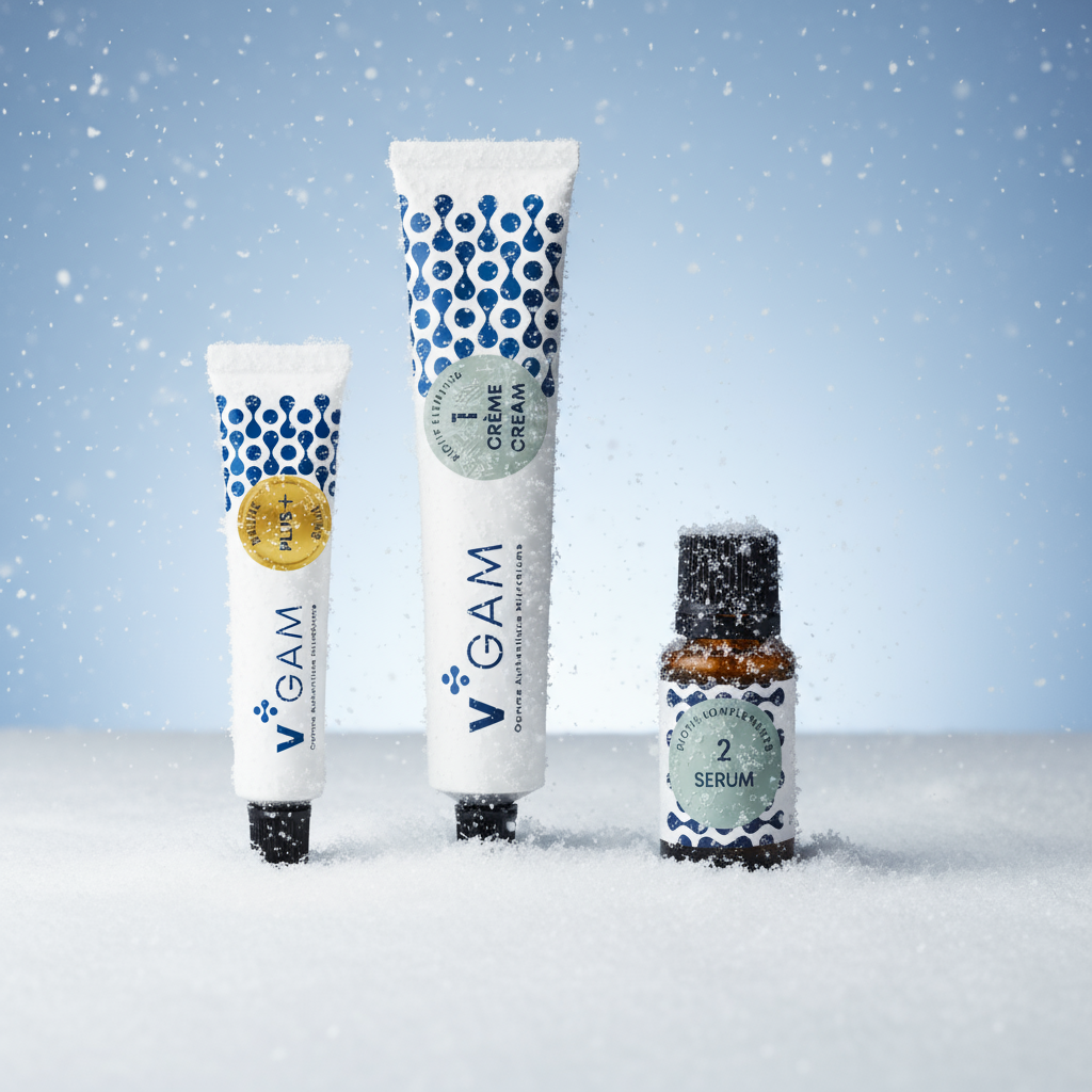 Comfort+: V*GAM cream, serum and PLUS in winter
