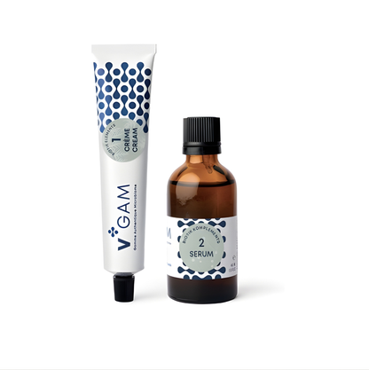 V*GAM Balance duo: facial cream and mineral serum